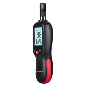 WT83B Hygrothermomètre en verre météo, mesureur d'humidité et de température, jauge de température - Product Image 1