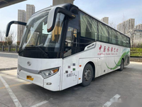 Kinglong-asiento de conductor de autobús de segunda mano, chasis de Airbag, 51 asientos, usado, XMQ6112