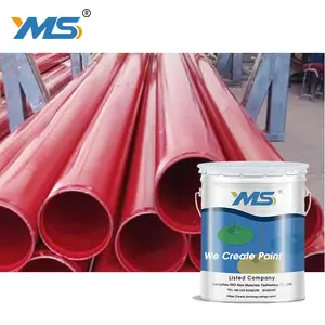 C04-3 Free Sample YMS Coating Quick-drying red iron oxide alkyd anti-rust paint metal protective coating less MOQ