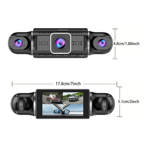 <span class=keywords><strong>Uber</strong></span>/Taksi Sürücüleri için 5 Kanallı Araç Kamerası WIFI GPS 1080P 5 Kamera 3 İnç Ekran APP G-Sensor 5 Lensli DVR IR Gece Görüşü - Product Image 3