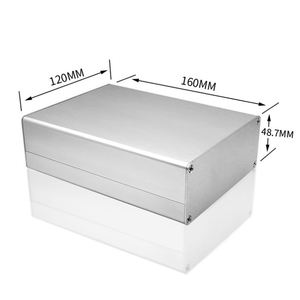 EBM Industrial <b>Metal</b> PCB Instrument Housing OEM ODM Custom Aluminum Alloy Profile Electronic Power Control Switch <b>Box</b> Enclosure - Product Image 2