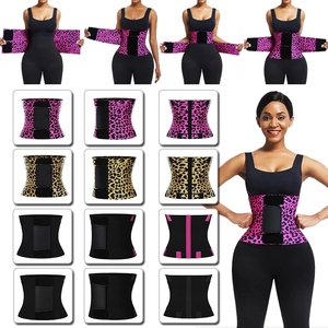 Hexin Tùy Chỉnh Colombia Fajas Cơ Thể Shaper Màu Đỏ Bụng Tummy Kiểm Soát Đôi Dây Đeo Latex Eo Huấn Luyện Viên Giữ Gánh Cho Phụ Nữ - Product Image 3