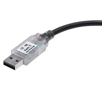 OEM/ODM carcasa transparente FT232RL USB AM a RS485 cable desnudo 3/4/6 cable serie de núcleo con luz de señal TX RX