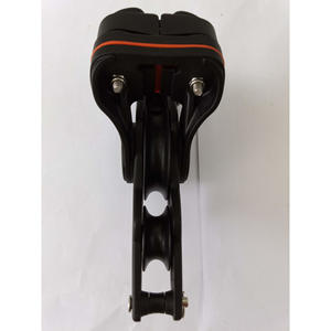 Polea de Sujeción Simple/Extensible/Anular/de Cuerda Master BP-0622F, Diámetro de Rueda de 60 mm, Diámetro de Línea de 12 mm, Herraje Marino - Product Image 1