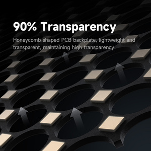 Linh hoạt P25 p391 p625 <span class=keywords><strong>P10</strong></span> trong nhà 3D <span class=keywords><strong>LED</strong></span> hiển thị tấm chất lượng cao Loại sản phẩm COB pha lê Màn hình phim - Product Image 3