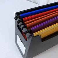 Dossier extensible 8 pochettes accordéon A4 format lettre Organisateur de documents portable avec onglets colorés Dossier extensible