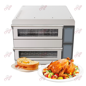 Mini cocina para desayuno, horneado electrónico, panadería, aire caliente, <span class=keywords><strong>convector</strong></span> eléctrico, <span class=keywords><strong>horno</strong></span> de doble impacto sin ventilación - Product Image 6