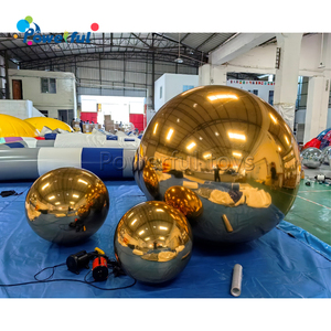 Customized Giant PVC Party Wedding Ceiling Decorations Mirror <strong>Balloon</strong> Inflatable PVC Inflate Disco Mirror Balls - Product Image 6