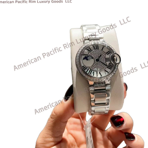 Men Wholesale Luxury Wristwatch Dial Couple Watch Original Fashion <strong>Gold</strong> <strong>Women</strong> Watch for Diamond Business Couple Watches <strong>Cartiers</strong> - Product Image 4