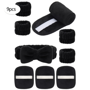 Bandeau de spa en polaire corail doux pour le visage, le maquillage et les soins de la peau, accessoire de coiffure et de soin du visage - Product Image 4