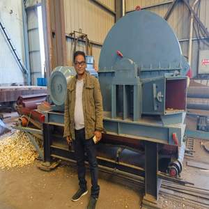 Biomass Tree Branch <b>Wood</b> <b>Crusher</b> Large Log Chipping Machine 15t/h Capacity Industrial Use 1700mm Aperture - Product Image 2