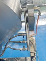 Machine à braiser et à sauter le bœuf au gaz à grande capacité, inclinable, pour cantines