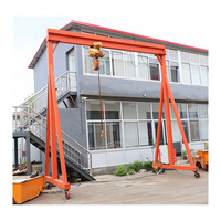Promotion : Grue mobile portative mini-portique HUAGONG personnalisée, haute efficacité, à cadre réglable