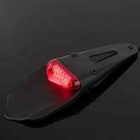 Luz Trasera LED Compacta 4 en 1 KS22-010-INT-S, Luz Trasera/Freno/Intermitente/Placa, 12V, para Motocicleta, Scooter, ATV