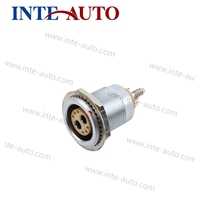 Conector Coaxial RF Macho SMB C100 de 50 Ohmios para Equipos de Comunicación, Híbrido de Plástico y Metal