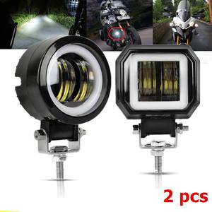 Luz LED <span class=keywords><strong>de</strong></span> trabajo <span class=keywords><strong>para</strong></span> motocicleta, foco cuadrado afilado con Ojos <span class=keywords><strong>de</strong></span> Ángel, portátil, 3 pulgadas, 7D, 20W, <span class=keywords><strong>precio</strong></span> <span class=keywords><strong>de</strong></span> fábrica, venta al por mayor - Product Image 5