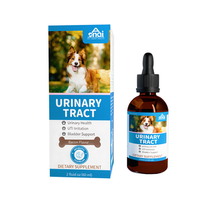 OEM suplemen hewan peliharaan pelacak kesehatan kandung kemih mendukung UTI iritasi hewan peliharaan halus fungsi kencing cairan suplemen hewan peliharaan - Product Image 3