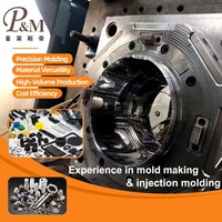 P&M Prototypage rapide et traitement de pièces en plastique sur mesure avec moulage par injection de précision