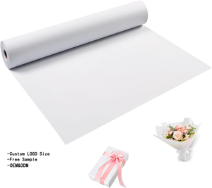 Vente en gros d'emballage personnalisé 80gsm blanc brun couleur PE enduit emballage de tissu rouleau de papier kraft d'emballage artisanal jumbo pour l'emballage - Product Image 3