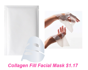 Mascarilla de Colágeno Blanca de Marca Privada con Logotipo Personalizado, Hidratante y Antienvejecimiento - Product Image 2
