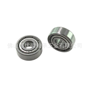 Rodamiento de bolas de ranura profunda 5x14x5mm de acero inoxidable S605ZZ, rodamiento en miniatura para planta de fabricación - Product Image 1