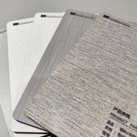 Panel Decorativo de Pared Moderno de WPC de 9 mm, Resistente al Fuego y al Agua, Revestimiento de Pared de Plástico de Fácil Instalación para Interiores de Hogares, Hoteles y Villas