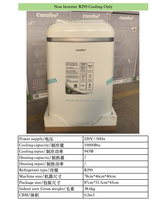 Climatiseur portable avec compresseur, ventilateur, refroidisseur de glace, petit format, mobile, 220V, R290, 10000 BTU, vitesse fixe