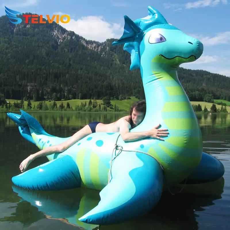Hồ bơi nổi Inflatable nhân vật đồ chơi Inflatable biển rồng