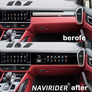 Xe Copilot Carplay <span class=keywords><strong>Android</strong></span> màn hình cho Porsche Cayenne 2018 2023 Xe GPS Navigation đa phương tiện Máy nghe nhạc headunit đài phát thanh phương tiện truyền thông - Product Image 1