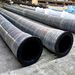 Bulk Handling Slurry <b>Rubber</b> Suction hose Spiral Wire Reinforced Nitrile <b>Rubber</b> Slurry Suction Hose for Bulk Handling - Product Image 1