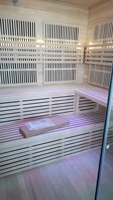Cabine de sauna traditionnelle en bois pour usage domestique avec chauffage rapide – Vente en gros