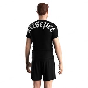 Rashguard conçu pour la vitesse et la protection, avec tissu extensible quadridirectionnel léger, fonction séchage rapide et barrière UV UPF50+ - Product Image 6