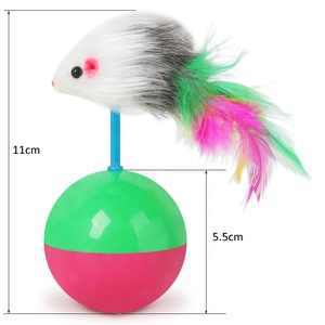 Đồ Chơi Chuột Hình Quả Cầu Hình Cốc Cho Mèo Đồ Chơi Tương Tác Cho Mèo Trong Nhà Bóng Điều Trị Cho Mèo Con - Product Image 5