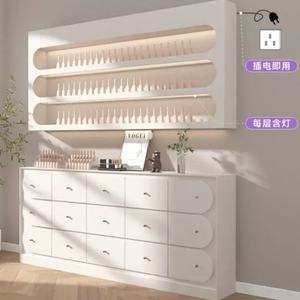 Exhibidor de Esmaltes de Uñas Wss, Gabinete de Almacenamiento de Esmaltes y Pegamento, Cajones de Múltiples Niveles, Gabinete de Almacenamiento de Pie - Product Image 3