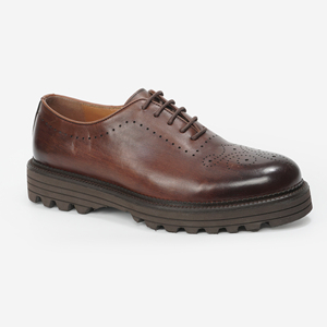 Nuove Scarpe Classiche Nere con Plateau 2025 per Uomo, <span class=keywords><strong>Calzature</strong></span> Formali da Cerimonia, Stile Wingtip in Pelle, Scarpe Eleganti da Uomo - Product Image 5