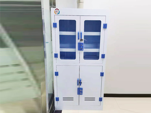 누수 방지 바닥이 있는 모든 PP 재질 실험실 시약 캐비닛, 질산, 황산, 염산의 안전 보관을 위한 인증됨 - Product Image 3