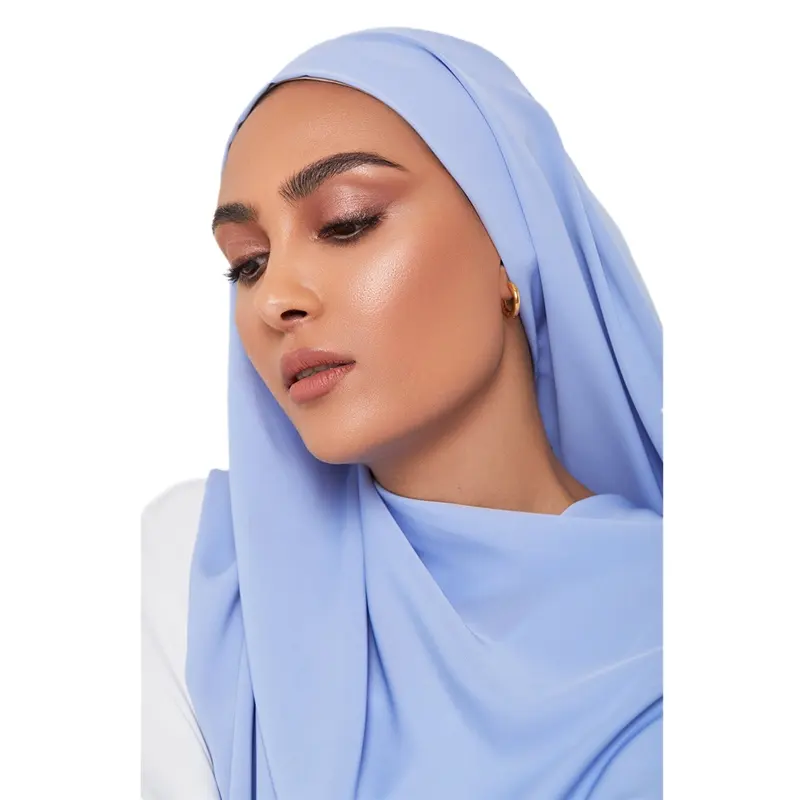 Hot Selling Medina Silk Hijab Luxury Brand Scarf New High Quality Shawls And Wraps Muslim Hijab For Islamic Women Daily Hijab