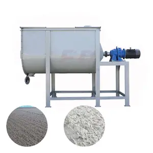 Manufacturer provides straightly Organic fertilizer production multi-function Horizontal mixer machine