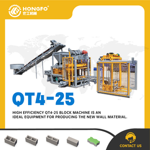 Qt4-25 Mini Baksteenfabriek Kleine Baksteenmachine Baksteenfabriek Te Koop - Product Image 4