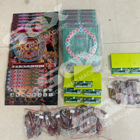 Kit de machine de flipper Jamma Multi Mario Game Board pour construction métallique, alimentation 110/220V, résistant aux intempéries, anglais, garantie 1 an