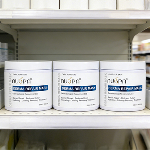 Mascarilla Facial Reparadora NUSPA Post-Tratamiento Estético con Manteca de Karité y Aceite de Jojoba para Piel Dañada, para Spa de Alta Gama - Product Image 5