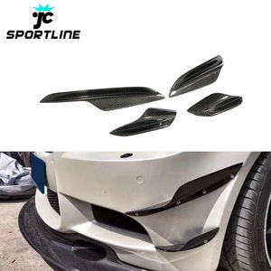 JC Sportline de fibra de carbono E9x <span class=keywords><strong>M3</strong></span> frente conservas de parachoques de <span class=keywords><strong>aletas</strong></span> para <span class=keywords><strong>BMW</strong></span> E90 <span class=keywords><strong>E92</strong></span> E93 <span class=keywords><strong>M3</strong></span> 05-13 - Product Image 1