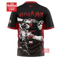 100% Polyester T-shirt Sublimation Blancs T-shirt Avec Logo Logo Personnalisé Imprimé T-shirt Hommes T-shirt Uni Pour Hommes