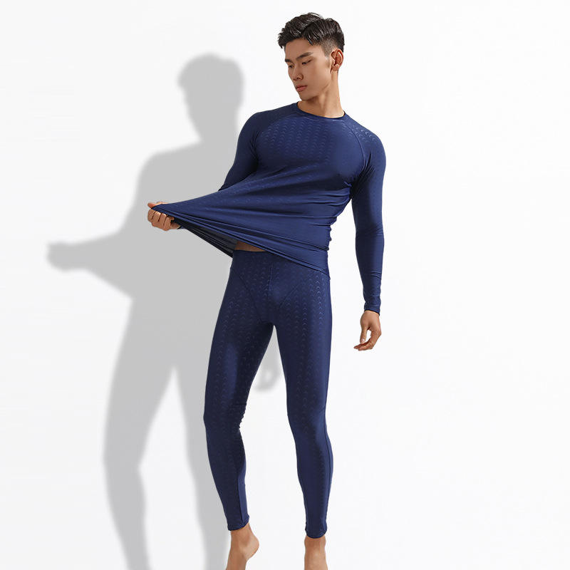 62501 [Long-sleeved top - blue]