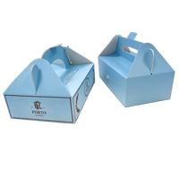 Individuell Bedruckte Premium Recycelbare Tragbare Geschenkbox Gold Kunstkarton Verpackung Hochwertige Luxus-Verpackung mit Griff