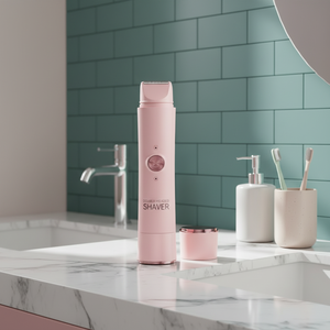 <span class=keywords><strong>Afeitadora</strong></span> Eléctrica de Doble Cabezal para Mujer, Dispositivo de Depilación <span class=keywords><strong>Corporal</strong></span> Completa, Depiladora para Zonas Íntimas, Compacta y Portátil - Product Image 1