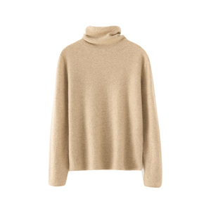 Женский кашемировый свитер с высоким воротником - Product Image 5