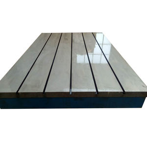 <span class=keywords><strong>Plaque</strong></span> de surface en granit à rainures en T 2026 - Table en <span class=keywords><strong>fonte</strong></span> avec <span class=keywords><strong>insert</strong></span> - Product Image 1