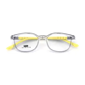 แว่นสายตาแฟชั่นสำหรับเด็กกรอบแว่นตา Ppsu ดีไซน์ใหม่ทำจากพลาสติกของ Ultem