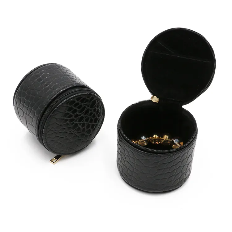 Mens Timepieces Cheap Jewels Storage Jewelry Boxes Alligator Pattern Leather Accessories Box Jewelry